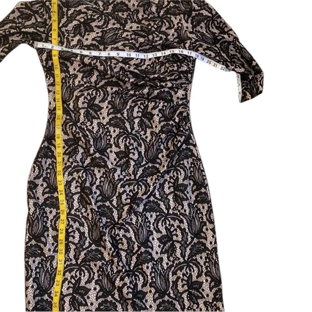 Cocktail Dress 12 Semi Formal Large Classic Kay Unger New York Elegant Evening - Picture 11 of 11